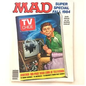 Mad Magazine Super Special Fall TV Theme 1984 Vintage